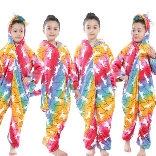 Unicorn Pajamas Onesies for Kids