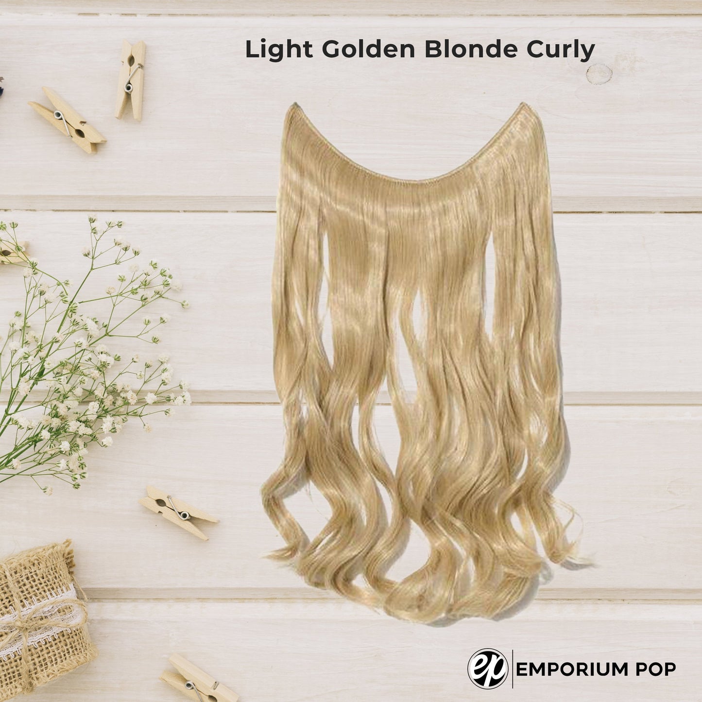 Invisible Halo Hair Extensions