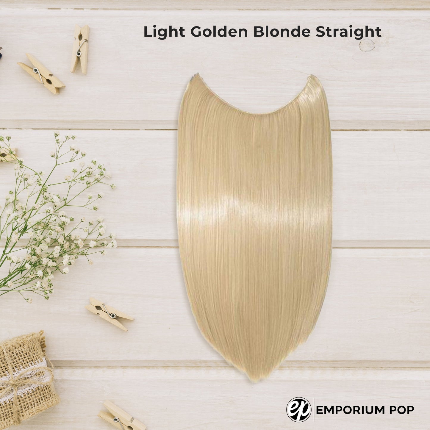 Invisible Halo Hair Extensions