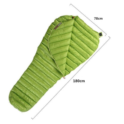 Outdoor Sleeping Bag Ideal for Camping Ultralight 95% Goose