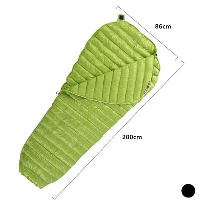 Outdoor Sleeping Bag Ideal for Camping Ultralight 95% Goose