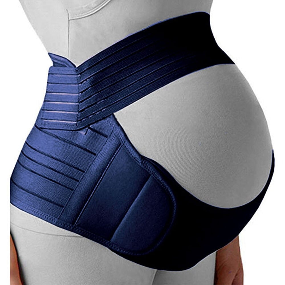 Comfortable Pregnancy Support Belt Adjustable Maternity Belt Back Brace Protector Belly Bands