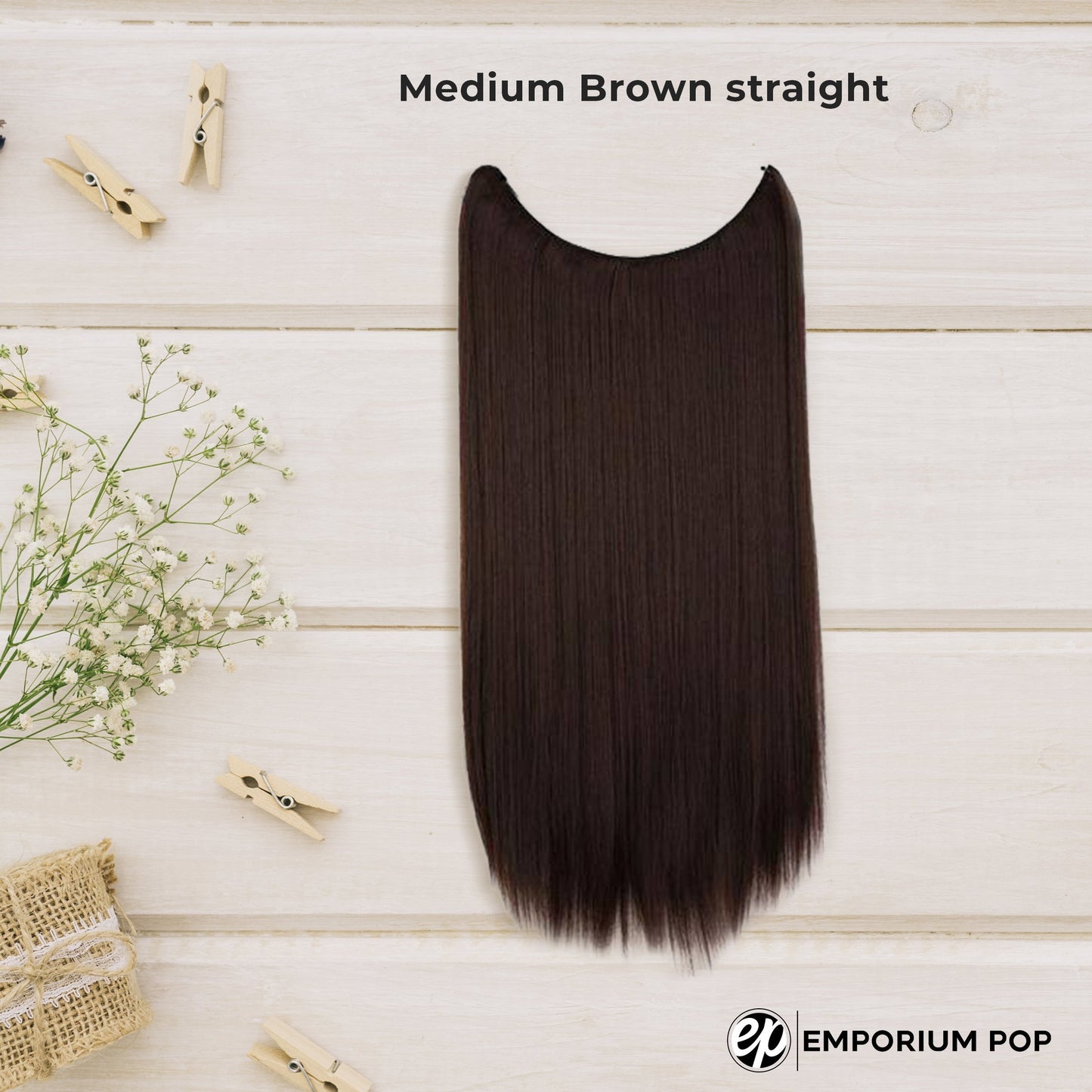 Invisible Halo Hair Extensions