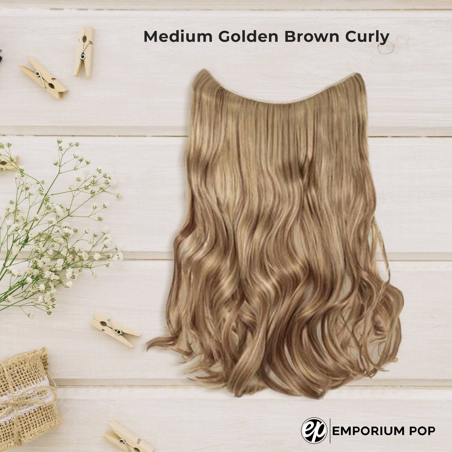 Invisible Halo Hair Extensions