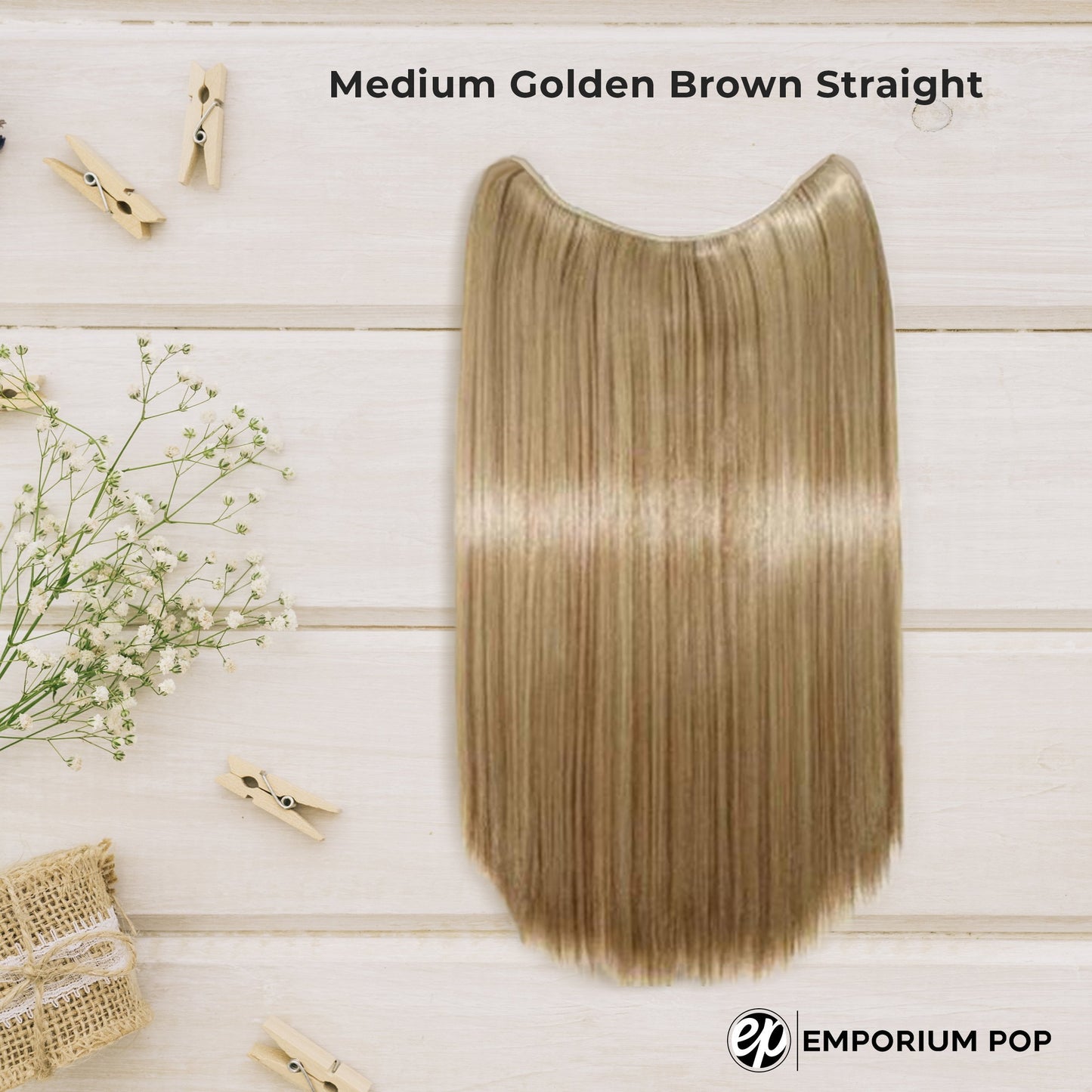 Invisible Halo Hair Extensions