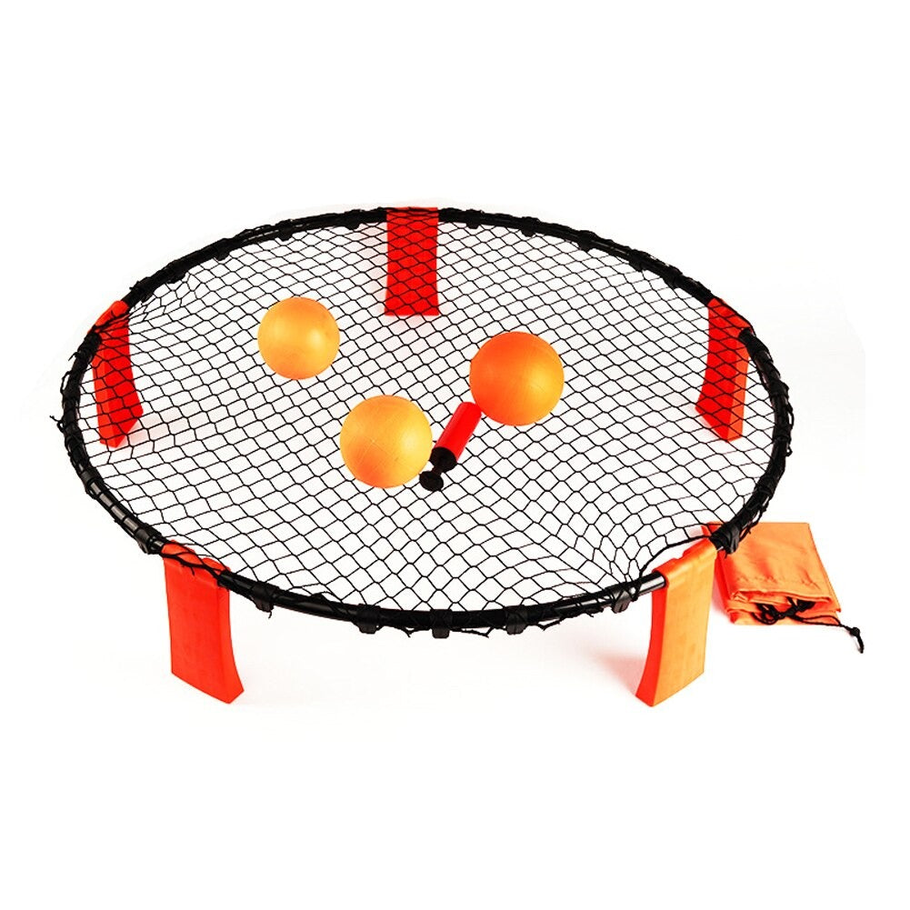 Mini beach Ball Game Set with Net and Carry Bag