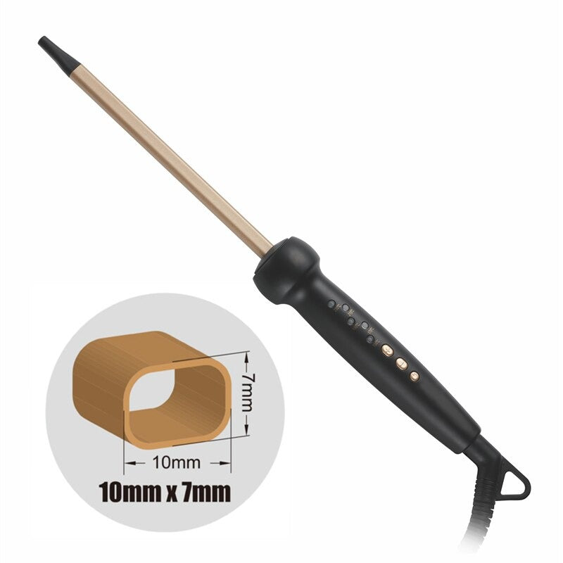 Chopstick Curler 9mm Super Slim MCH Tight Curls Wand Ringlet Afro Curls Hair Curler Curling Iron