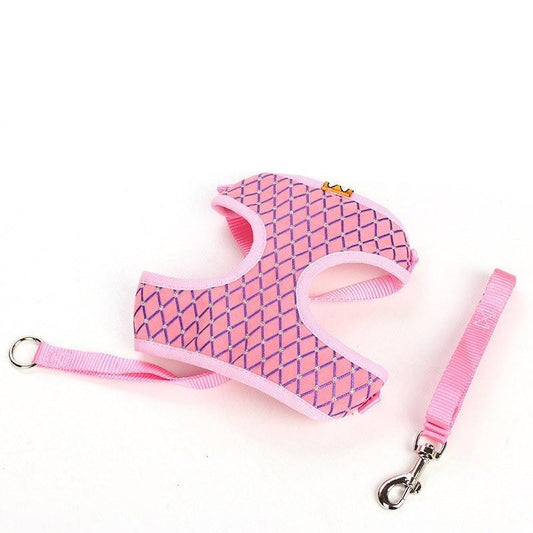 Breathable Adjustable Escapeproof Cat Harness Vest
