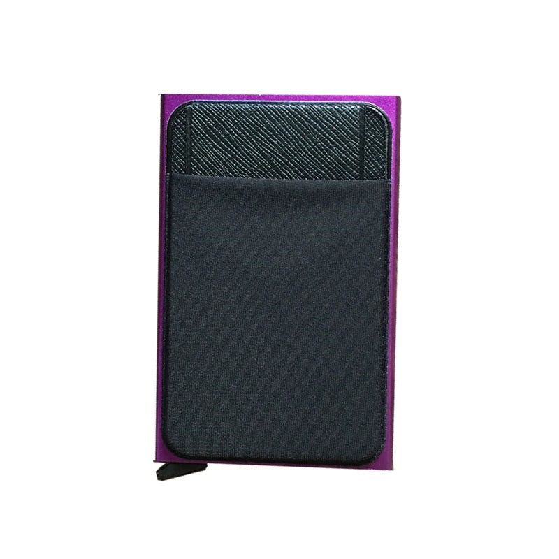 Men Card ID Cash Wallet RFID Blocking System