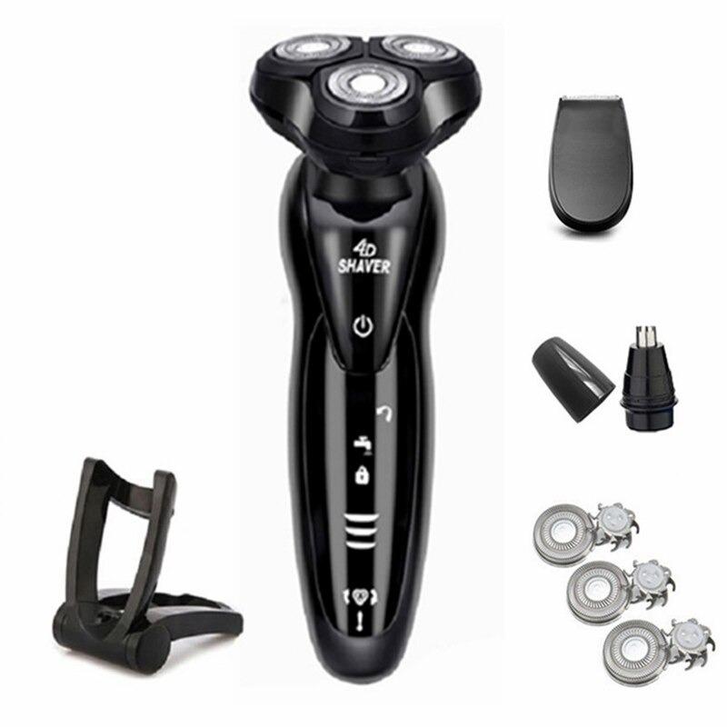 Silver PRO Head and Face Shaver (USB Charging Cable)