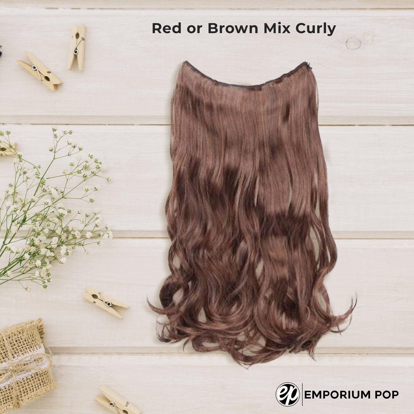 Invisible Halo Hair Extensions