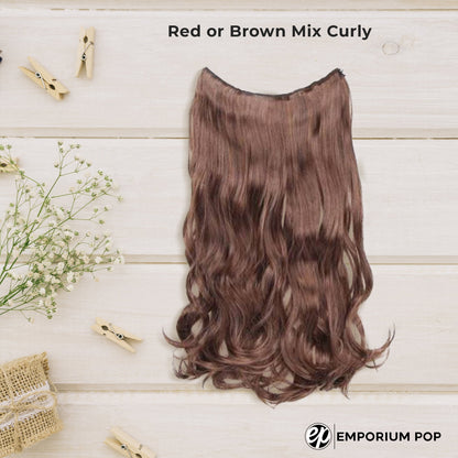 Invisible Halo Hair Extensions