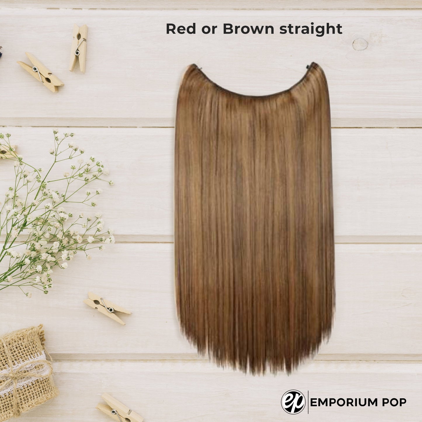 Invisible Halo Hair Extensions
