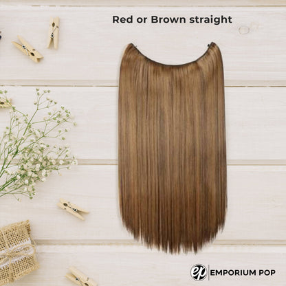 Invisible Halo Hair Extensions