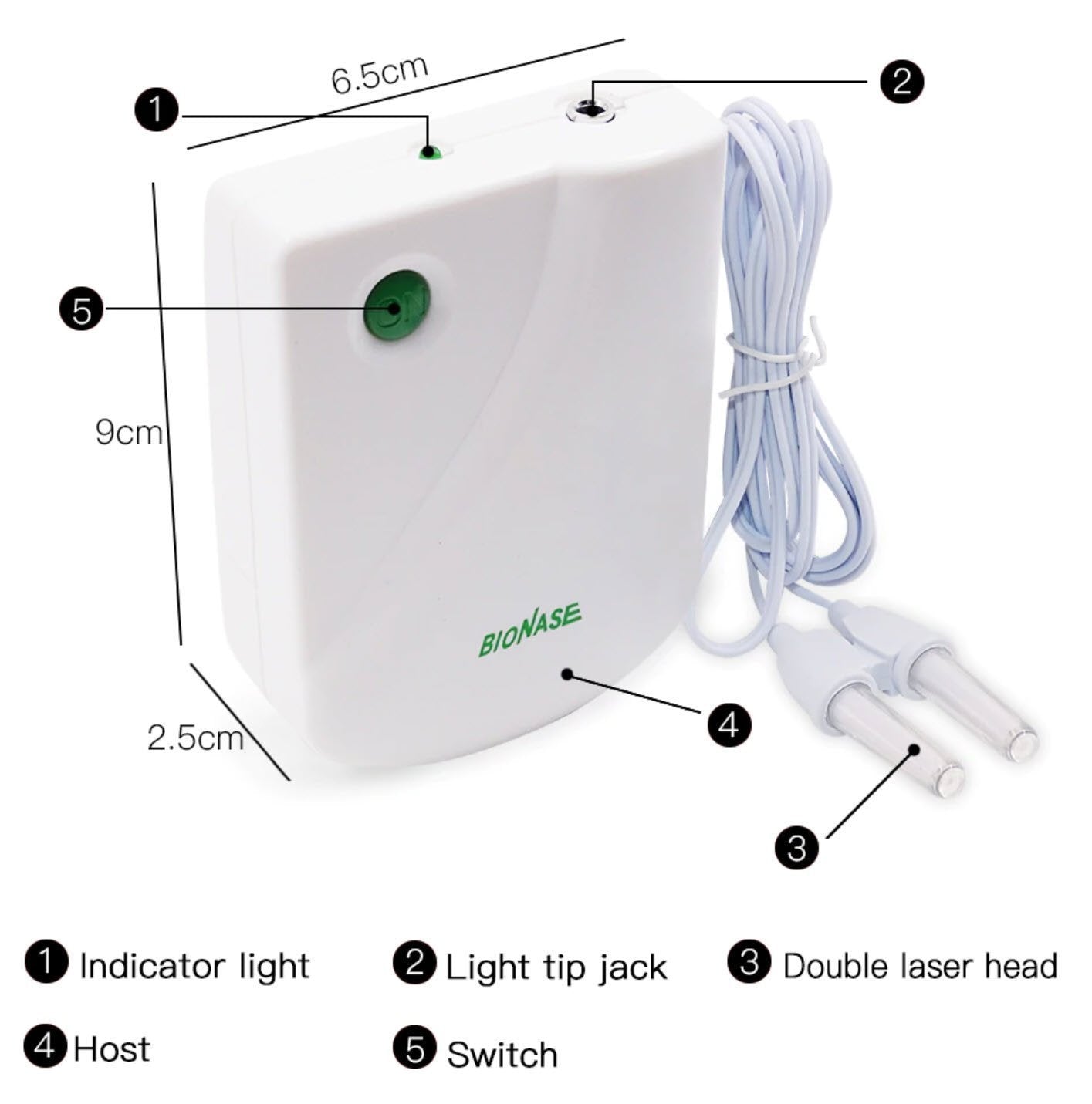 Infrared Rhinitis Therapy Device - Sinus Nasal Machine