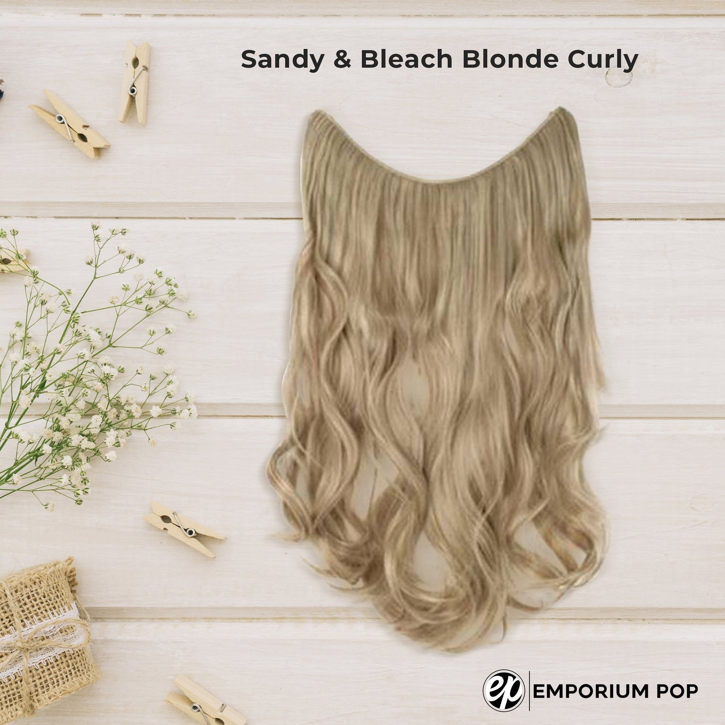 Invisible Halo Hair Extensions