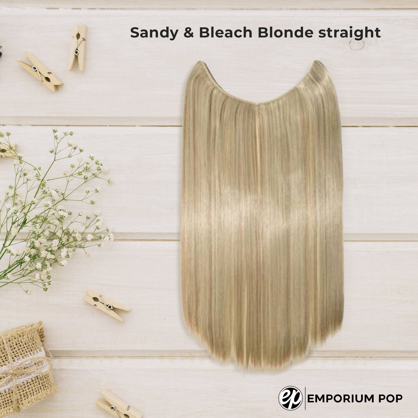 Invisible Halo Hair Extensions