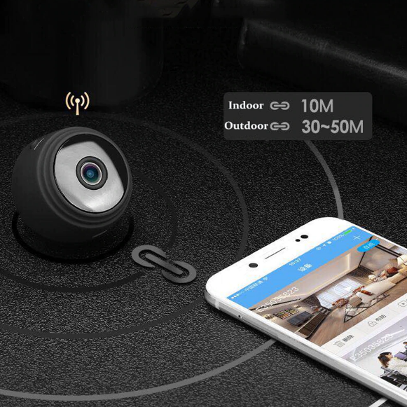 Mini WiFi Camera 1080p HD Night Version Wireless Micro Voice Recorder