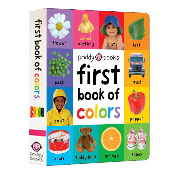 First 100 Animals Words Book for Kids Early Education Hardcover Board Book Baby Learning English Pictures Montessori Toys