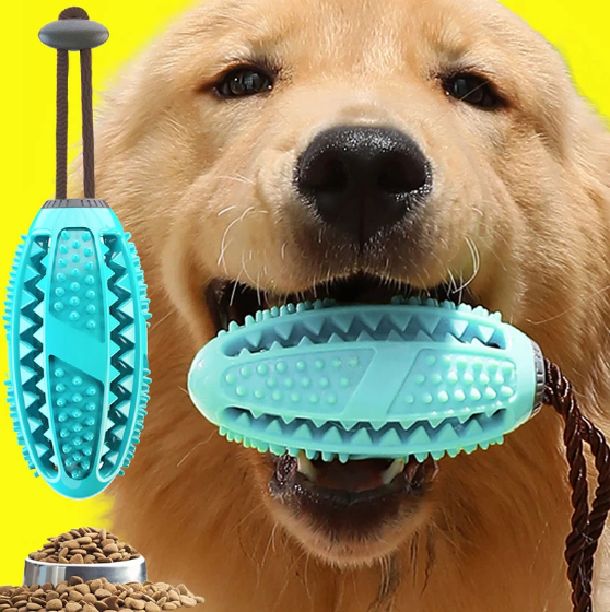 Dog Toothbrush Non-Toxic Material Pet Molar Stick Toy Can Be Filled With Dog Food