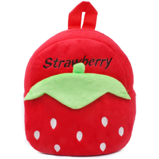 Cute Children Mini Bags 3D Cartoon Print Plush Kids Backpack Mini