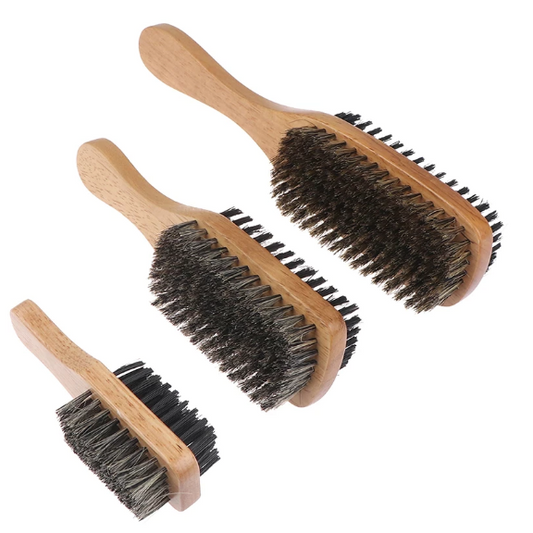 Natural Wooden Wave Brush Hairbrush for Short Long Thick Curly And Wavy Hair