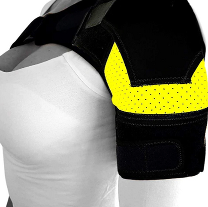 Shoulder Brace Support Compression Sleeve Reliefs Pain Dislocations And Injuries