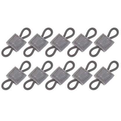 10pcs Tactical Vest Accessories Sling Adapter Buckle PTT Fixed Strap For Camping