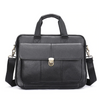 Image of Doctor's Bag 100% Genuine Leather Bag Portable Briefcase Large-Capacity Doctors Leather Bag
