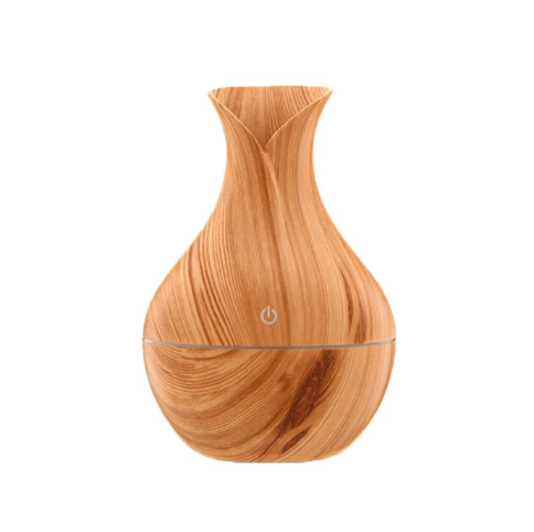 Electric Diffuser USB Mini Wood Grain Essential Oil Aromatherapy Air Diffuser Mist Maker With LED Oil Aromatherapy Air Diffuser Mist Maker With LED