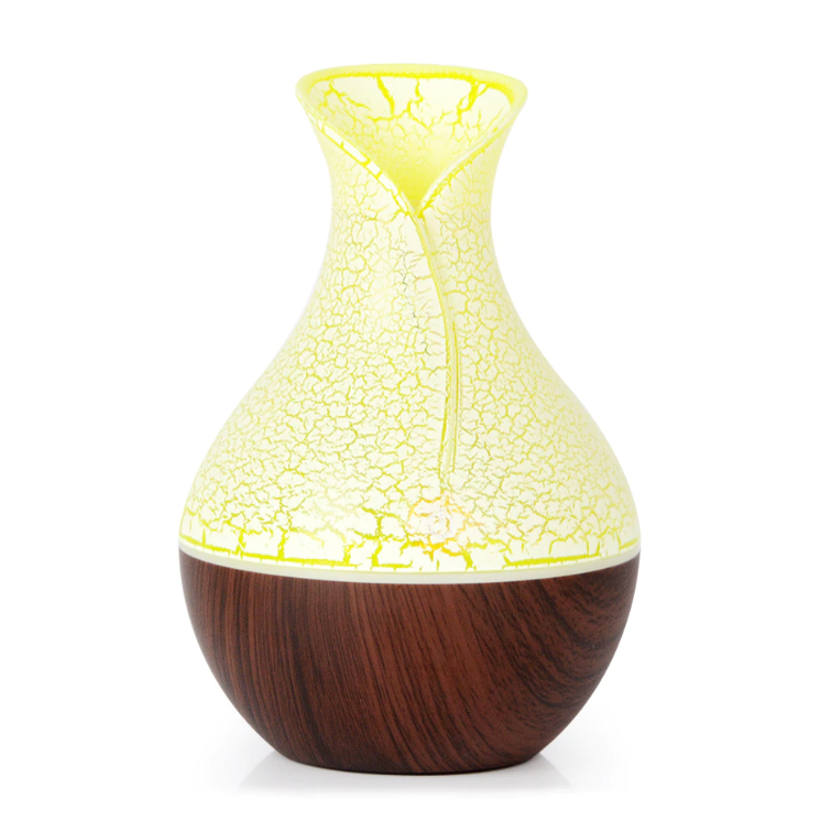 Electric Diffuser USB Mini Wood Grain Essential Oil Aromatherapy Air Diffuser Mist Maker With LED Oil Aromatherapy Air Diffuser Mist Maker With LED