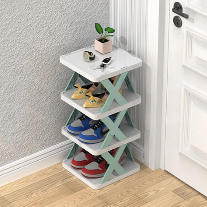 Simple Shoe Rack Folding Shoe Cabinet Storage Multifunctional Shoe Organizer Home Bathroom Dormitory