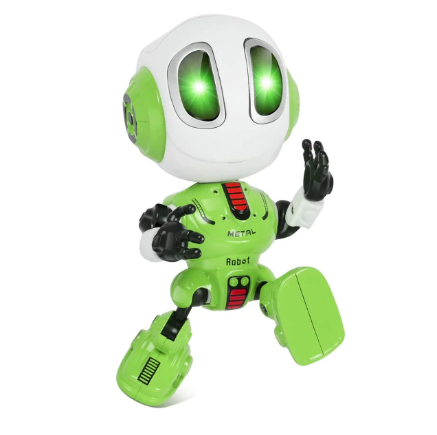 Talking Robot For Kids USB Charging LED Eye Mobile & Pen Holder Children's Toy