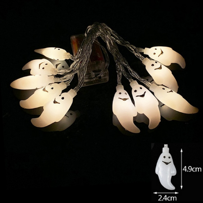 10 LED Halloween Lights String Lights Lamp Hanging Horror Halloween Decoration For Home