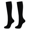 Image of Blood Circulation Compression Socks Promotion Slimming Anti-Fatigue Support Stockings Solid Color