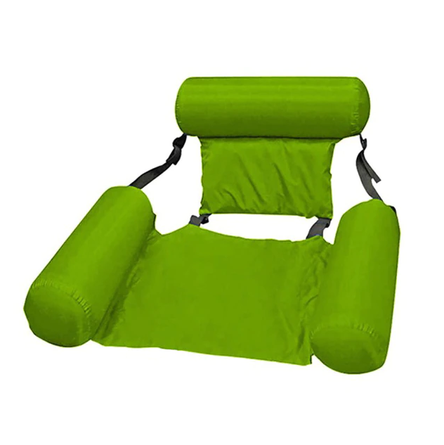 Inflatable Floating Chair Summer Swim Water Mattress Pool Chair Floating Mat