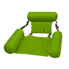 Image of Inflatable Floating Chair Summer Swim Water Mattress Pool Chair Floating Mat