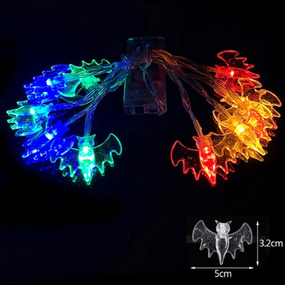 10 LED Halloween Lights String Lights Lamp Hanging Horror Halloween Decoration For Home