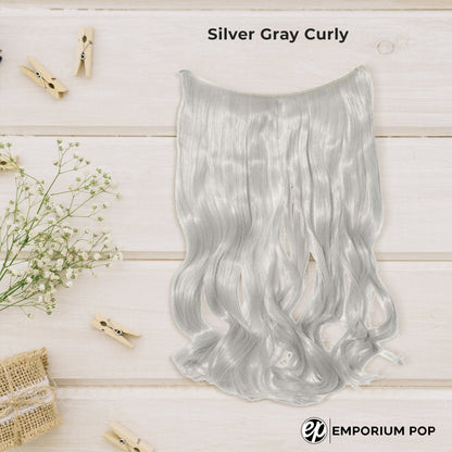 Invisible Halo Hair Extensions