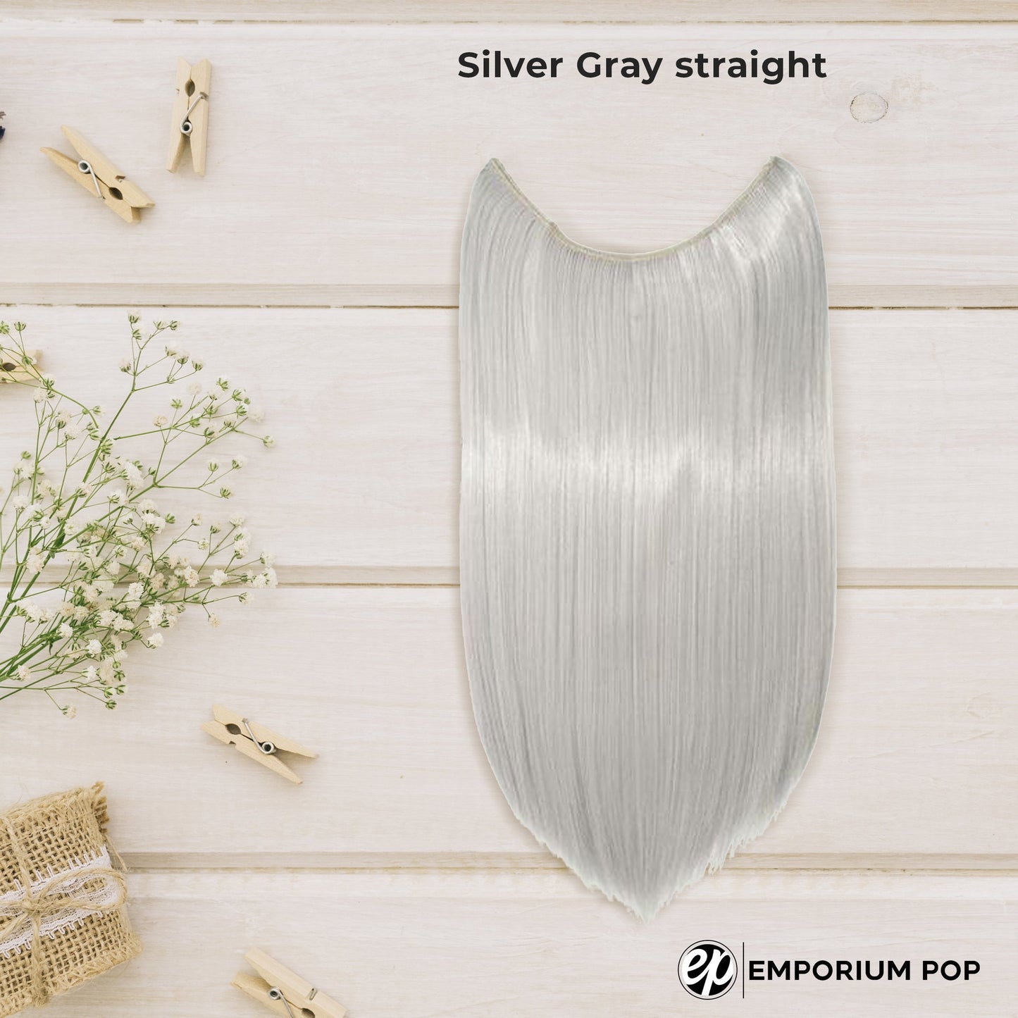 Invisible Halo Hair Extensions