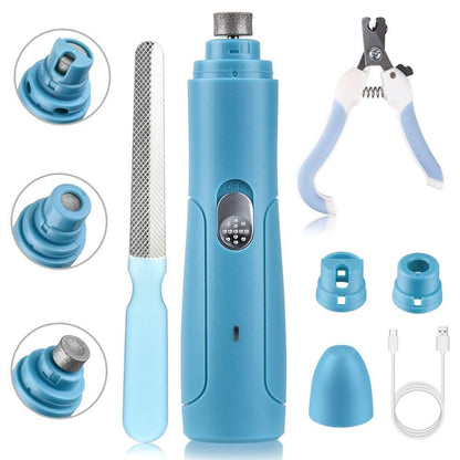 Dog Nail Grinder for Pet Full Nail Cutter Set