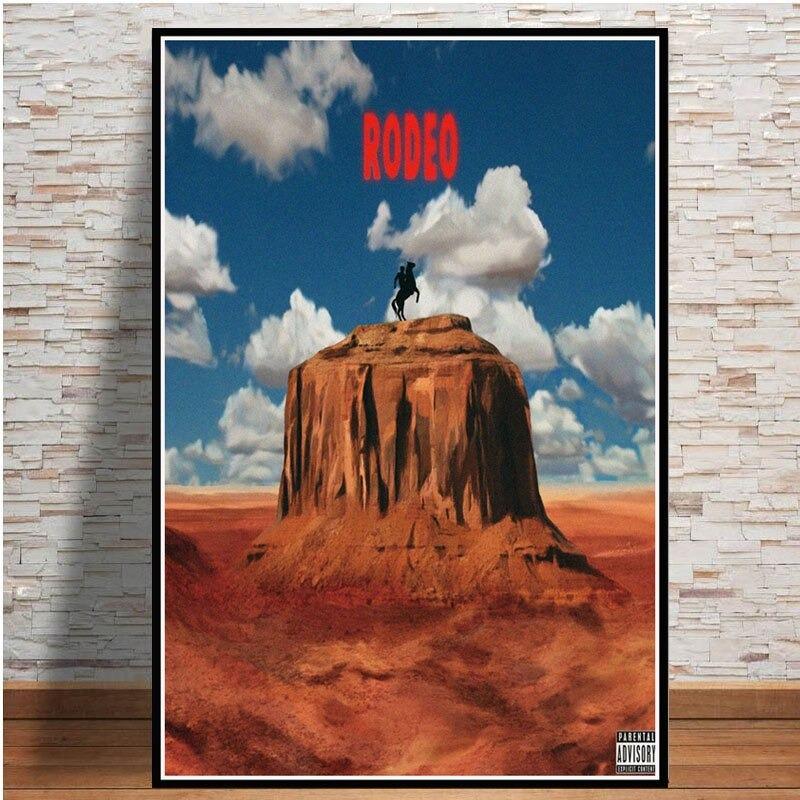 Hot Travis Scott Astroworld Rap Music Singer Wrapped Canvas