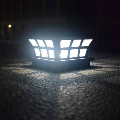Solar Post Cap Lights Landscape Light Garden