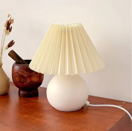 Korean Pleated Table Lamps