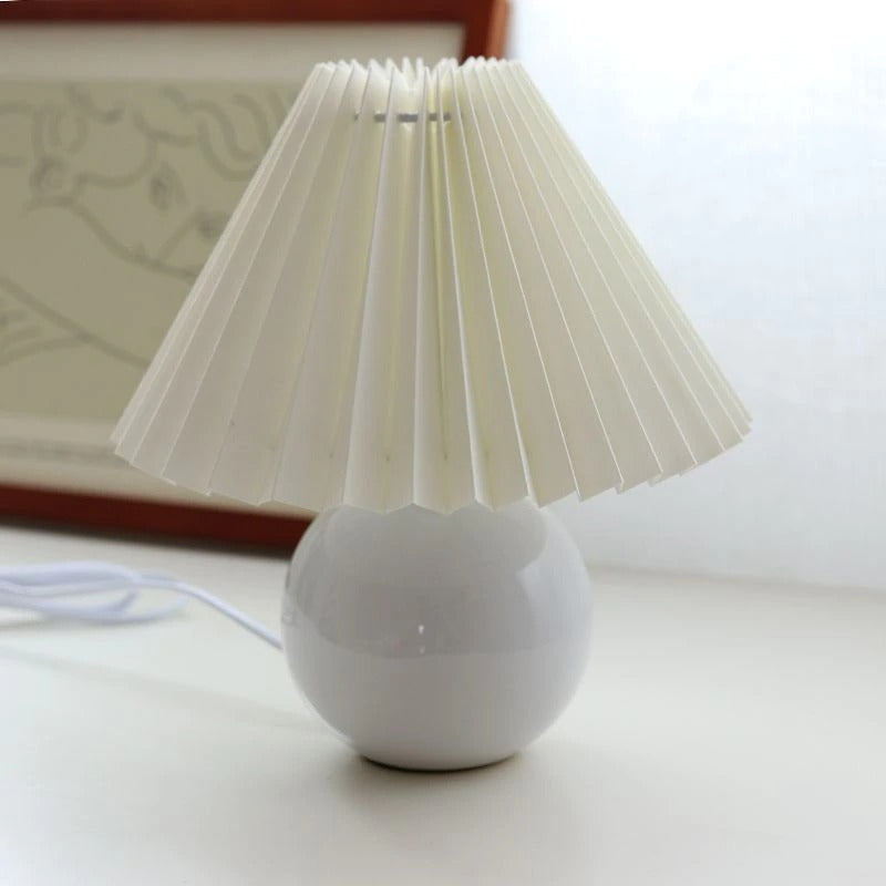 Korean Pleated Table Lamps