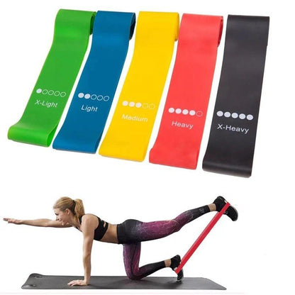 7 Pcs Resistance Band Workouts Set