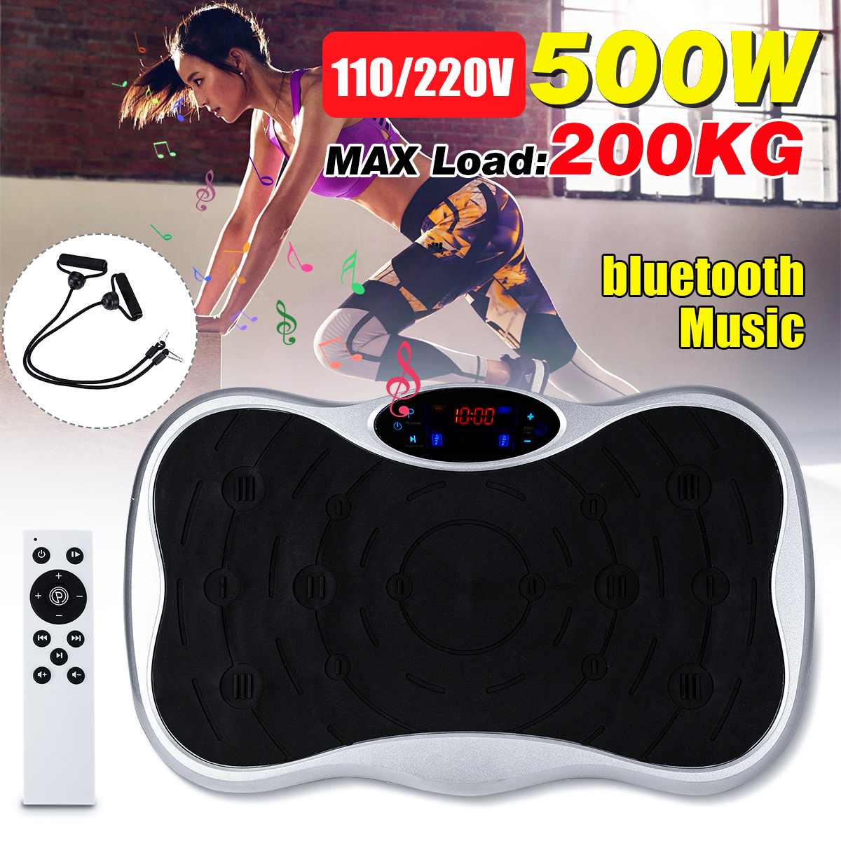 Vibration Plate Whole l Body Vibration Exercise Machine