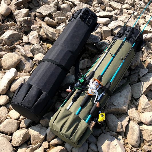 Fishing Backpack with Rod Holder