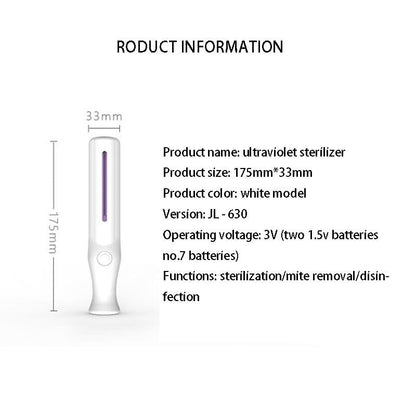 UV Light Sanitizer - UV Sterilizer Lamp