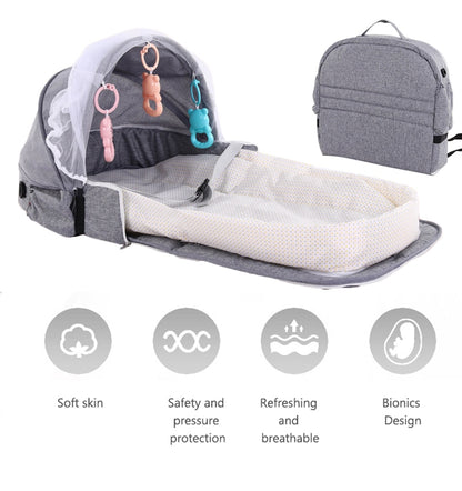 Portable toddler bed - Kids Portable Bed - Portable Baby Bed